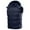 Navy, variant on Dagegui Men's Winter Puffer Vest Sleeveless Warm Zipper Jacket Lightweight Fall Winter Vest with Detachable Hood Black S