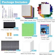 The Ultimate Accessories Bundle for cricut maker and Explore Air with 97pcs Tools and Accessories Kit,Instantly Create Amazing Crafting Projects