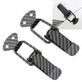 thumbnail image 4 of 2x Carbon Fiber Auto Car Bumper Quick Release Hook Lock Fastener Security Clips, 4 of 11