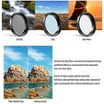 thumbnail image 4 of 52mm Clip-on Graduated Color Polarizer Cpl Filters Kit-professional Photography Cellphone Camera Lens Filters For Iphone Samsung Smartphone (apl-52uv-, 4 of 5