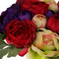 thumbnail image 4 of 13-cabeza Plantas Flor de Artificial Ramo Mano Decoración Novia Boda Sunnimix Flor de la boda, 4 of 7