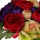 thumbnail image 4 of 13-cabeza Plantas Flor de Artificial Ramo Mano Decoración Novia Boda Sunnimix Flor de la boda, 4 of 7