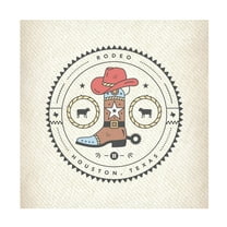 Melissa Maxwell 'Houston Texas Rodeo' Canvas Art