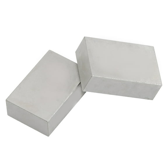 1-2-3 Blocks No Holes Matched Pair Hardened Steel Plain 1"x2"x3" 123 Set Precision Machinist Milling