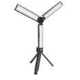 thumbnail image 2 of Foldable Work Light, 78 Warm Light Wick Three Sides Camping Lamp High Brightness 2850mAh With Tripod For Shooting, 2 of 8