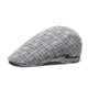 thumbnail image 5 of Sombrero para hombre, primavera y verano, moda coreana, gorra con visera, gorra delantera, gorra de béisbol a cuadros, sombrilla, boina, sombrero para el sol, 5 of 5
