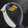 thumbnail image 1 of Masajeador eléctrico de cuello con 12 cabezas y 6 modos - Alivio del dolor cervical recargable por USB para adultos, blanco/azul/verde/rojo, 1 of 7
