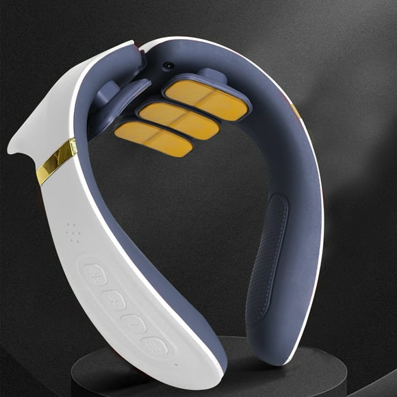 LSLJS Cervical Spine Massager - 12 6 Kinds Of Massage Modes, Cervical Charging Neck and Shoulder Physiotherapy Instrument Massager, for Elders/Friend/Adult, Electric Massager