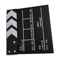 thumbnail image 2 of Methold Accesorio para claqueta de película, patrón impreso Universal, película de madera resistente, accesorios para claquetas de Director Electrónica  pequeño chino negro 20*20 CM, 2 of 6