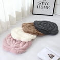 thumbnail image 1 of YAOMOBB Coussin de Siège Rond Chaud Épaissi Antidérapant en Forme de Rose, 1 of 6