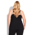 thumbnail image 2 of Avenue Women's Plus Size Cotton Knit Essential Cami Top Sleeveless Scoop Neckline, 2 of 4