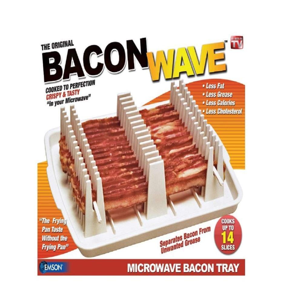 Bacon Wave Microwave Bacon Tray Boxed By EMISHAN AND SONS