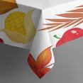 thumbnail image 3 of Thanksgiving Day Table Cloth Waterproof Spillproof Tablecolths Table Covers Welcome Thanksgiving Pumpkin Harvest Table Cover for Party Picnic Dinner Decor Rectangle,60x84inch, 3 of 5