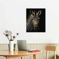 thumbnail image 2 of FLORID Wall Art Decor Zebra Animal Artwork Paintings Print on Canvas Stretched and Framed 16x20 in, 2 of 4