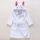 thumbnail image 1 of Albornoces para niños Ropa de Dormir Niños Niñas Albornoz Ultra Suave y Liviano Toalla de baño con Capucha 2-9 años, Conejo Blanco brillar  Electrónica, 1 of 5