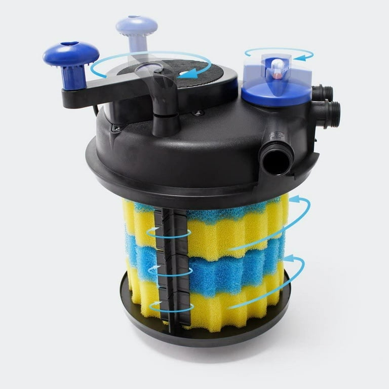 CNZ Bio Pressure Pond Filter System with 13w UV Light, Pump