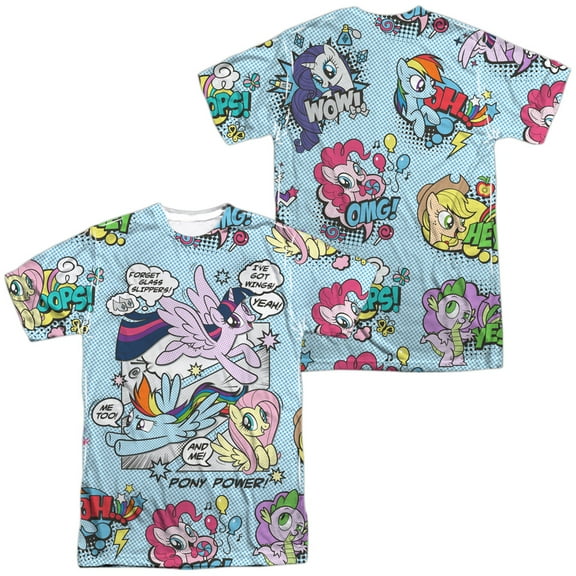 My Little Pony Tv - Pony Comic (Front/Back Print) - Short Sleeve Shirt - XXX-Large