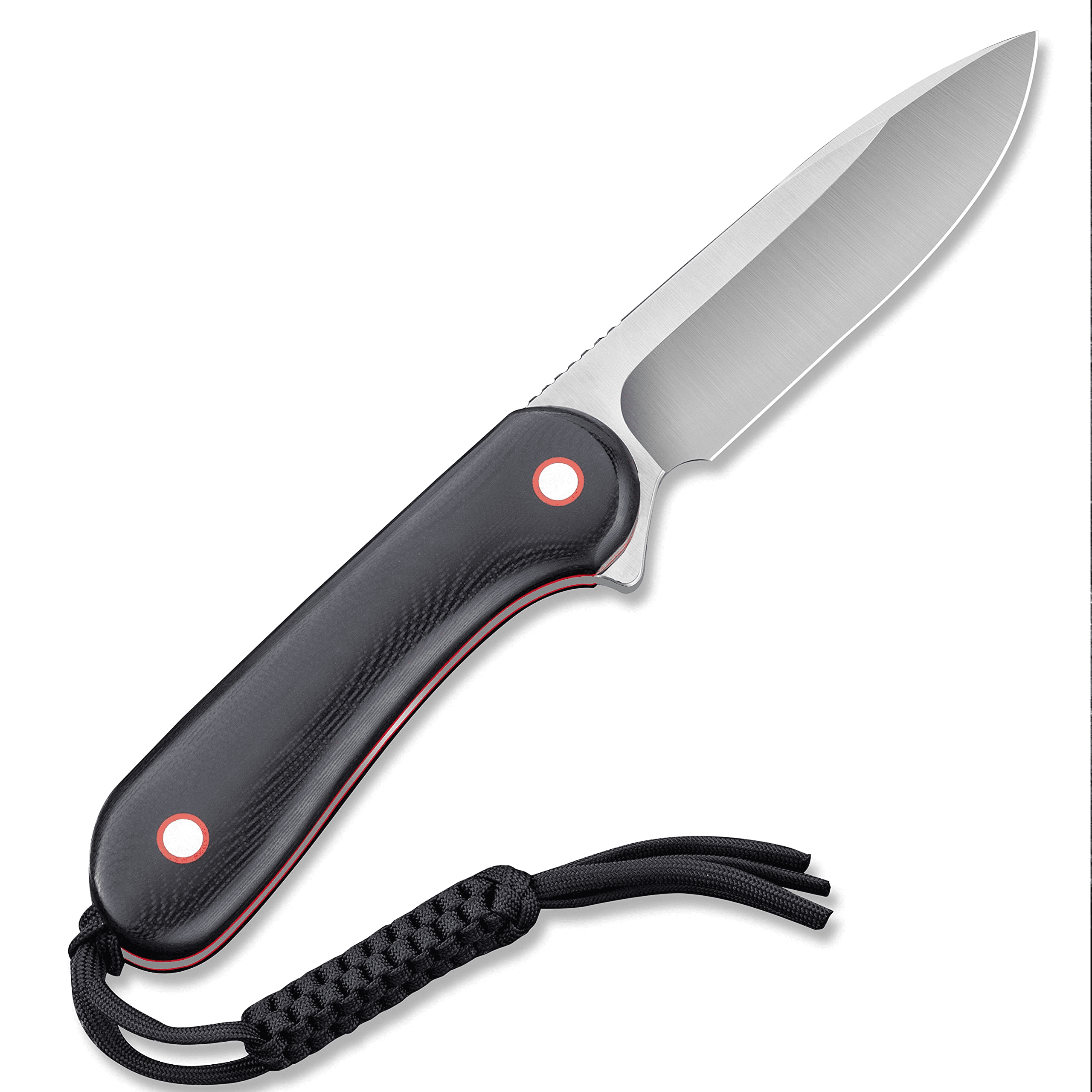 CIVIVI Elementum Fixed Blade C2104A Knife 10Cr15CoMoV Stainless Steel Black G10 Hunting Knives