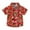 Red, variant on Oksale Toddler Hawaiian Shirts for Boys Red Floral Printed Shirt Casual Short Sleeve Tops Button Up Collared Shirts Kids Boy's Summer Fashion Clothes