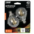 thumbnail image 5 of Feit Electric 183863 40W G16-0.5 Dimmable LED Bulb - 27K, 5 of 10