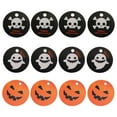 thumbnail image 1 of QualitChoice 300Pcs Round Halloween Paper Tags Label Tags Hang Labels Name Tags Candy Bag Hanging Card Name Card for Halloween Party Favor, 1 of 6