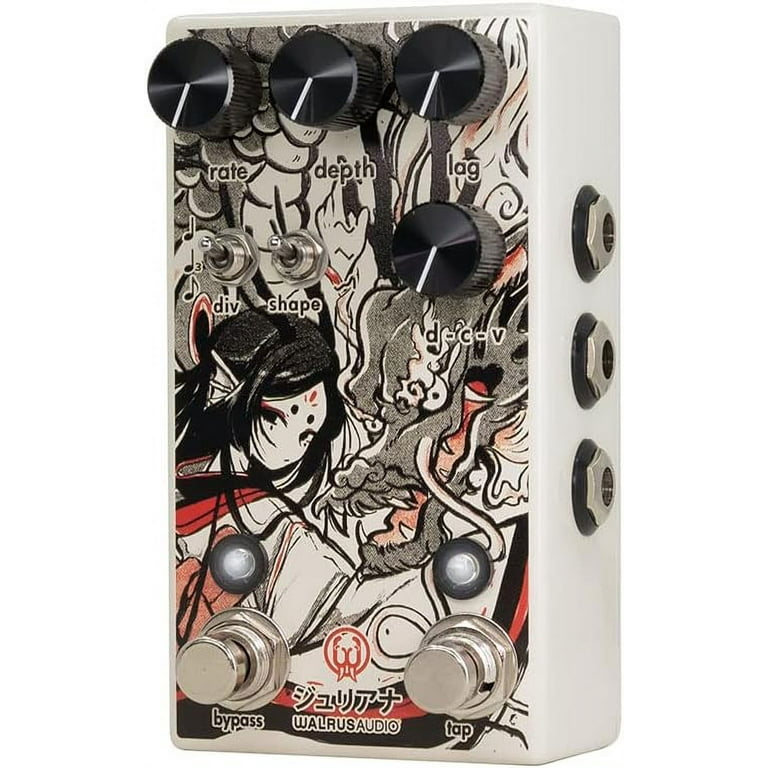Walrus Audio Julianna Deluxe Chorus/Vibrato Reflections of Kamakura Series  Effects Pedal White - Walmart.com