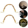 thumbnail image 4 of CIMAXIC Party 2pcs Rattan Chinese Teapot Handle Loose Tea Infuser Flower Teapot Handles Ideal For Tea Party And Stovetop Use,7.13"X3.74"X0.39", 4 of 4