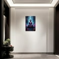 thumbnail image 3 of Buddha Painting Abstract Buddha Statue Wall Art Zen Picture Meditation Canvas Artwork Spa Prints for Spiritual Buddhism Prayer Room(Picture-2, (12.00" x 18.00")), 3 of 6