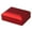 Red, variant on landege Creative LED Lighted Jewelry Gift Box Lighting Necklace Box Holder Pendant Case Exquisite Gift Container (Black 7x9x3.2cm)