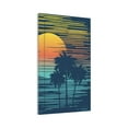 thumbnail image 2 of Kll Palm Trees Wall Plate,Gloss Finish,Standard Size 1 - 5" X 3", Polycarbonate Thermoplastic,Electric Receptacle Plug Covers, 2 of 8