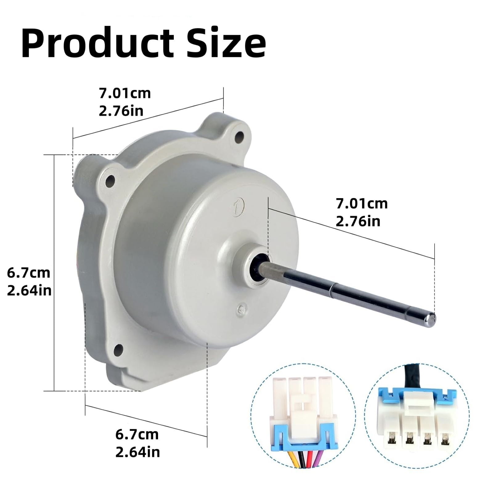 APPLAYERR DC12V Fan Motor for LG & Kenmore Refrigerators Ensures Optimal Temperature Regulation & Food Freshness