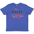 thumbnail image 3 of Inktastic 4th of July Boom Y'all with Red White and Blue Stars Youth T-Shirt, 3 of 5