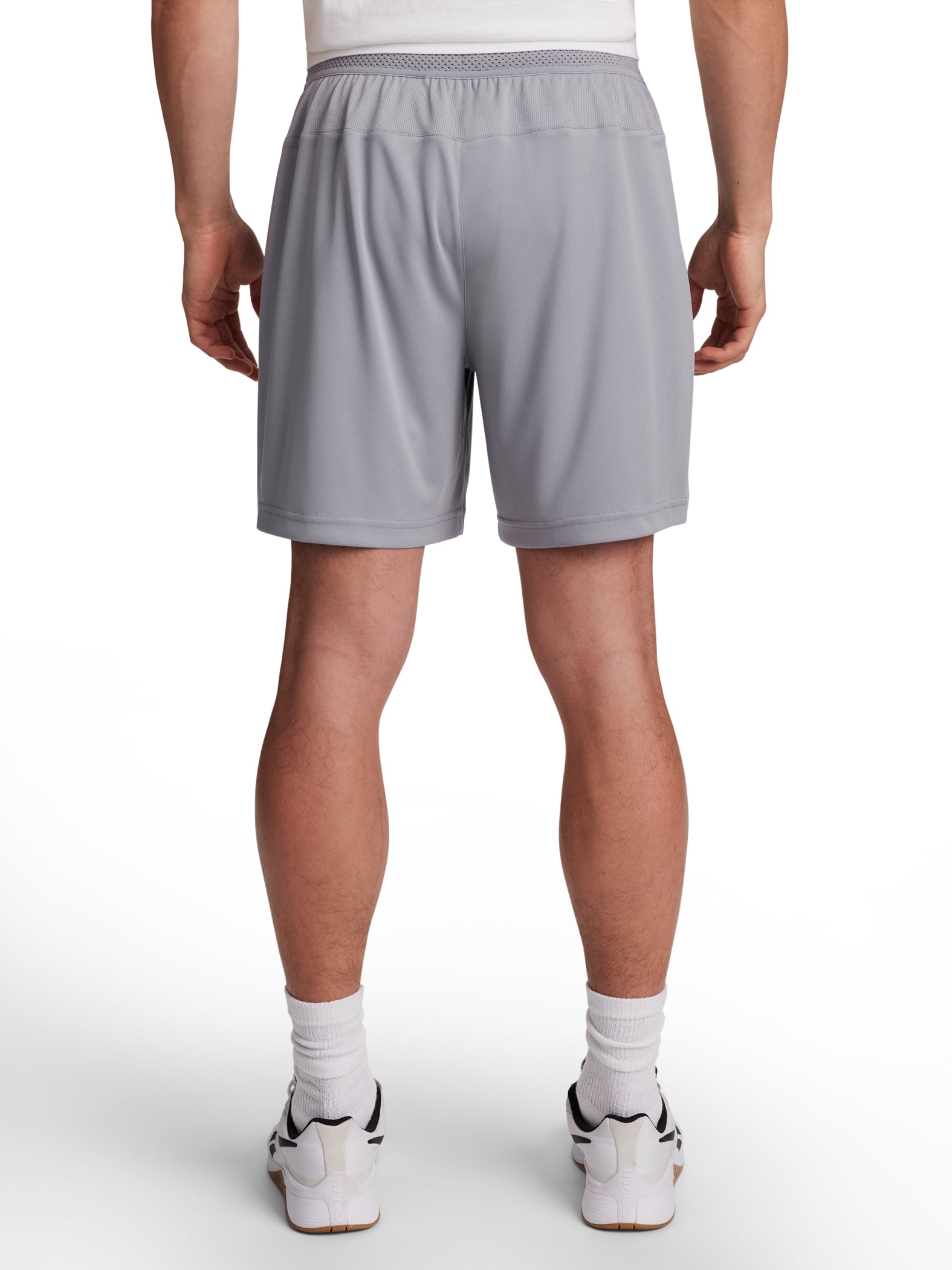 Reebok Men's and Big Men's Defender Knit Short, 7" Inseam, Sizes XS-5XL