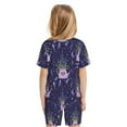 Boys Girls Pajamas Sets for Kids, Lavender Flowers Love Kettle Toddler