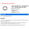 thumbnail image 2 of Rear Outer Wheel Seal - Compatible with 1975 - 1985 Mercedes-Benz 300D 1976 1977 1978 1979 1980 1981 1982 1983 1984, 2 of 2