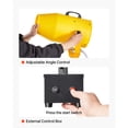 thumbnail image 6 of KFFKFF Foam Machine, 9.84 to 16.40 ft Spray Range Foam Cannon for Parties, Bubble Maker with 74QT Water Tank, Vertical Design for Dense Foam Production at Events and Celebrations, 6 of 9