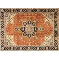 thumbnail image 1 of Ahgly Company Indoor Rectangle Traditional Mahogany Brown Persian Area Rugs, 7' x 10', 1 of 6