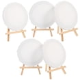 thumbnail image 3 of WHAMVOX Mini Canvases for Painting with Cloth Easel Display Rack White DIY Arts and Crafts Supplies, 3 of 8