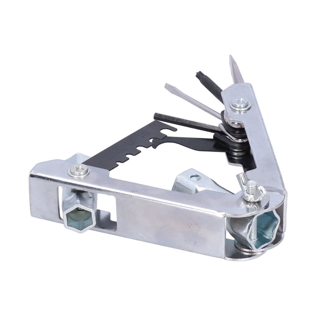Chain Saw Multi-Function Tool, Hand Operated Tools Oscillating Tool Foldaway Pocket Multi-Tool Multiuse Tool for Maintain for Chain Saw Replacement