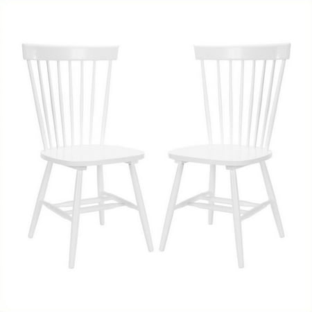 Safavieh Joslyn Oak Dining Chair in White (Set Of 2)