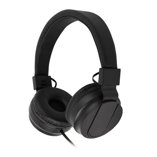 Casque de Jeu Filaire, Casque Filaire avec Microphone à Réduction de Bruit Casque Lourd Casque de Jeu Filaire Universel Casque de Jeu Pliable avec Microphone