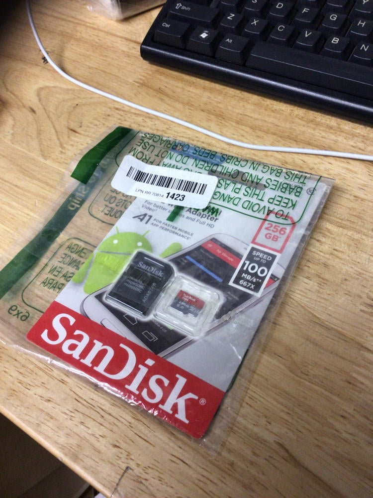 Sandisk Ultra Flash Memory Card Microsdxc To Sd Adapter Included 256 Gb A1 Uhs Class 1 Class10 Microsdxc Uhs I Walmart Com Walmart Com