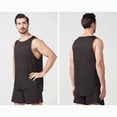 thumbnail image 7 of NOLDARES Mens Sleeveless Tank Tops Relaxed Fit Tees for Gym Yoga Casual Daily(Bronze,XL), 7 of 7