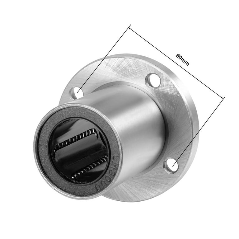 Amazon.co.jp: XYWHPGV LM30UU Extra Long Round Flange Linear