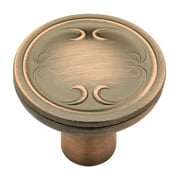 Brainerd 31mm Vignette Knob, Red Antique