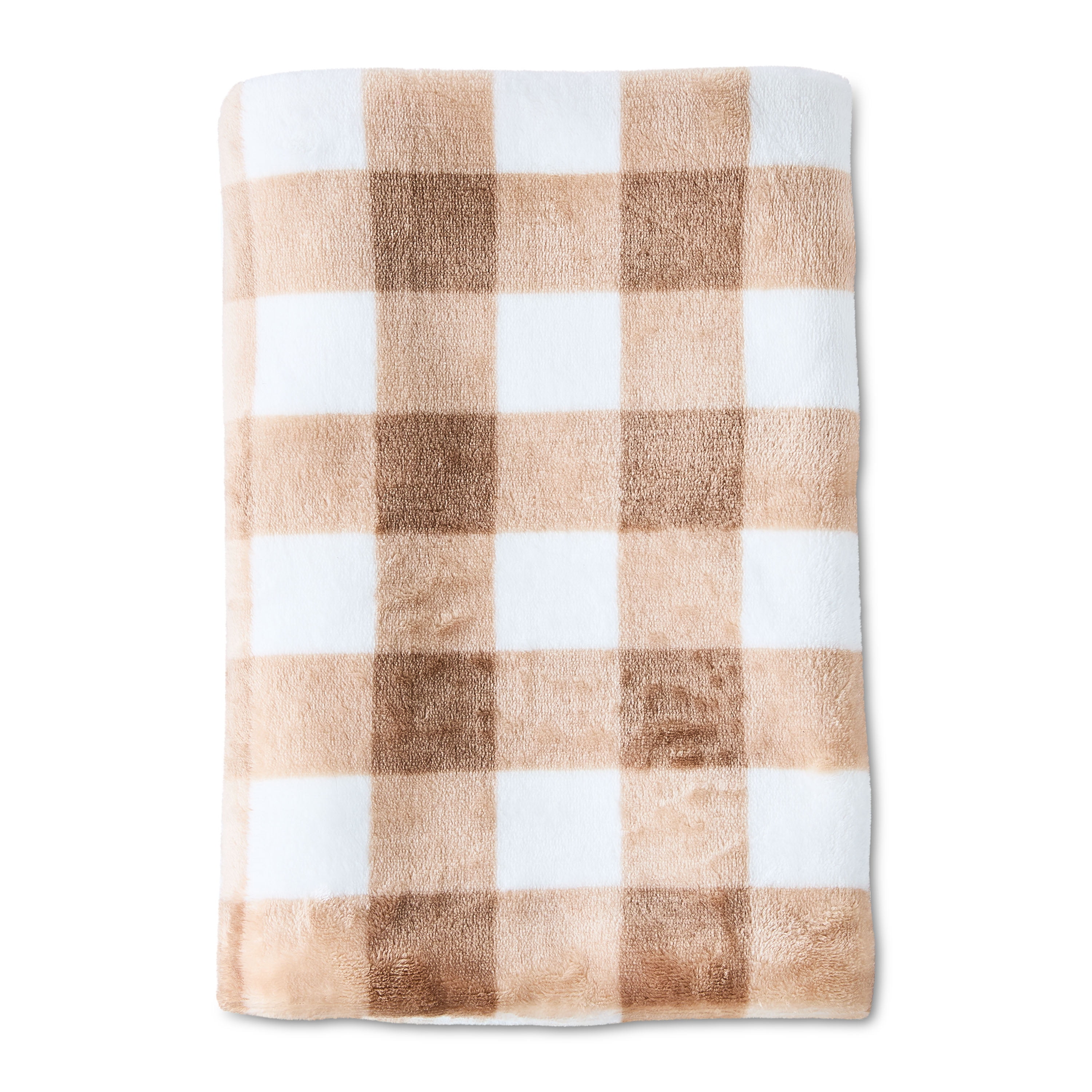 Parents Choice Baby Blanket and Bear Plush Toy Set, Brown, 2