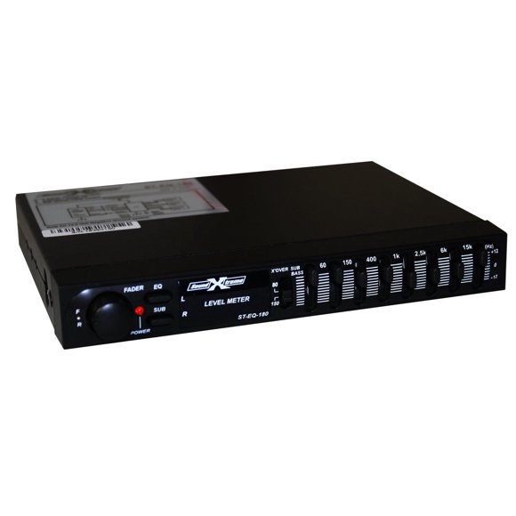 Ecualizador Gráfico Estéreo SoundXtreme 7 Bandas con Control Fader