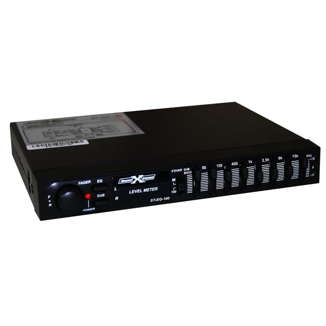 Ecualizador Gráfico Estéreo SoundXtreme 7 Bandas con Control Fader