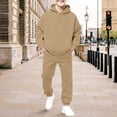 thumbnail image 7 of Children's Casual Solid Color Sweatshirt and Pants Two Piece Set, 7 of 7
