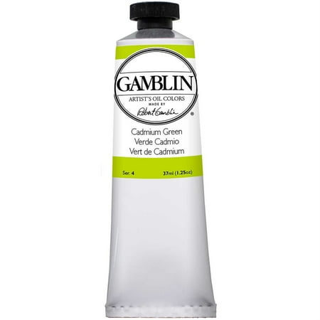 UPC: 0729911111000 | Gamblin Artist s Oil Color – Cadmium Green 37 ml tube